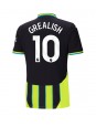 Billige Manchester City Jack Grealish #10 Bortedrakt 2024-25 Kortermet